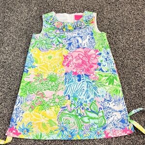 Lilly Pulitzer Multicolor Floral Kids Casual Dress
